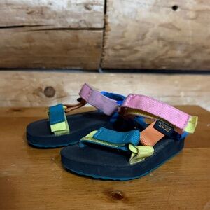 Teva Kids' Colorful Strap Sandals 8